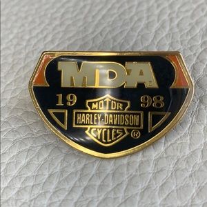 Vintage MDA Harley Davidson pin